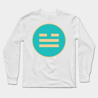 I Ching Lake Trigram ( Dui ) Long Sleeve T-Shirt